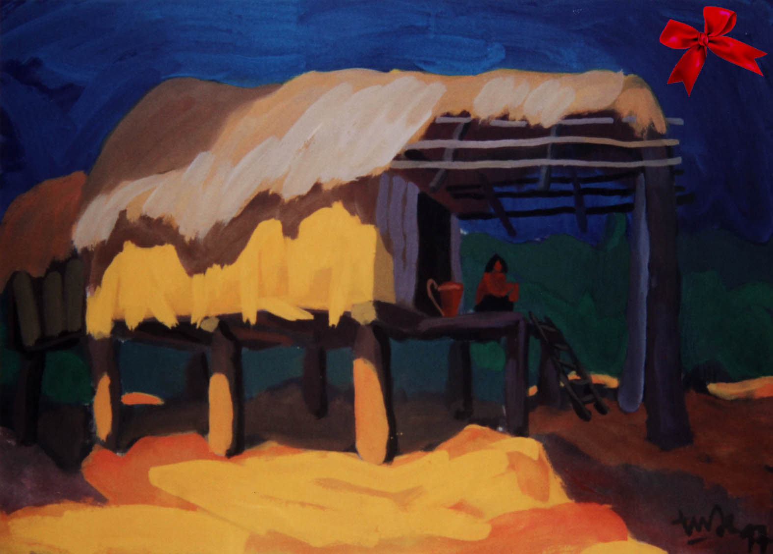 Nó muốn uống rượu